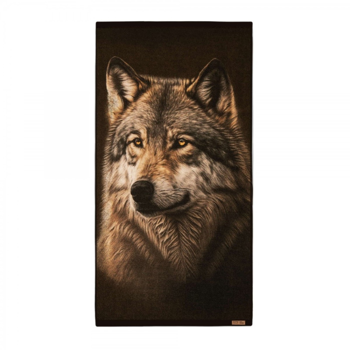 Ręcznik ZWOLTEX WILK brązowy